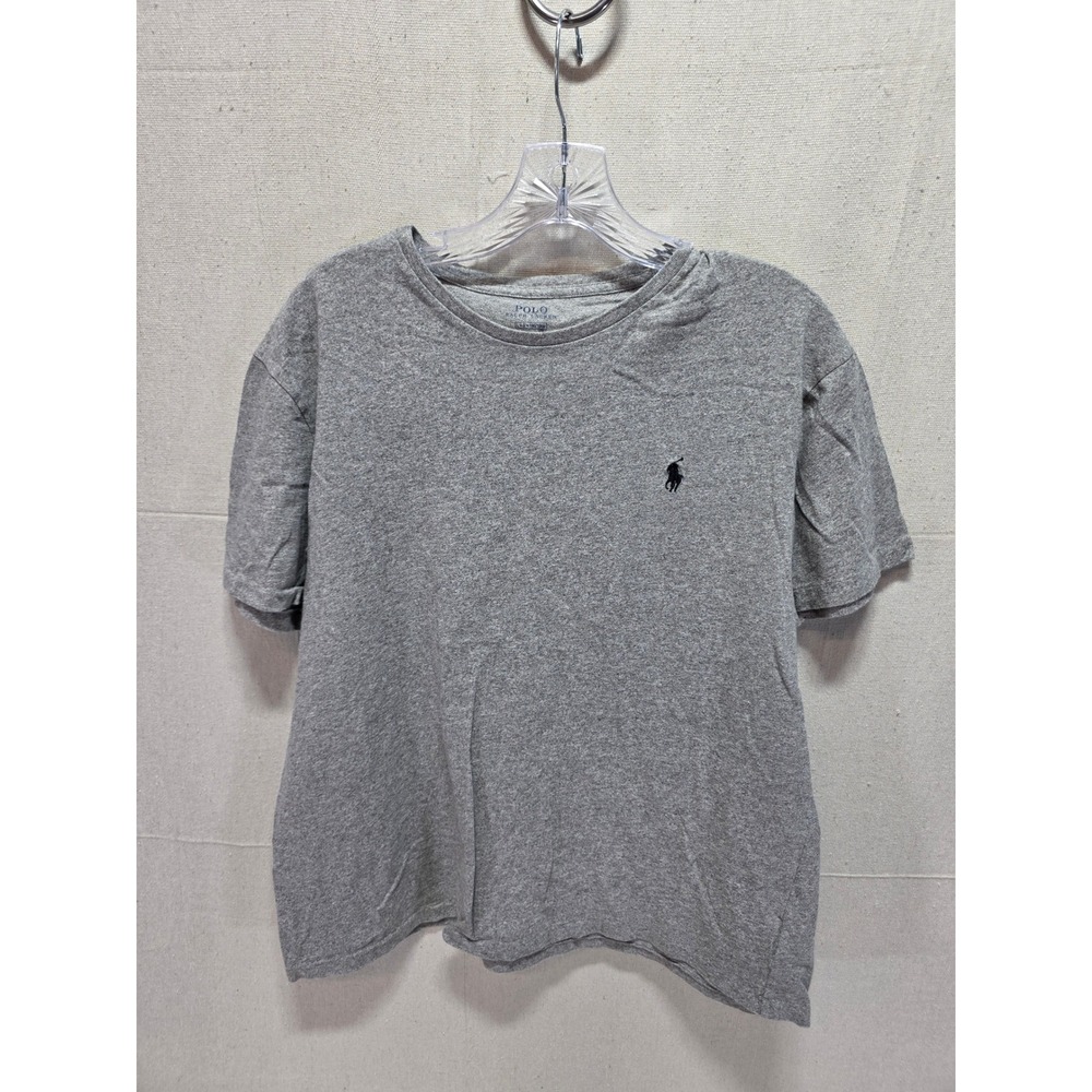 Polo Ralph Lauren Mens Large Heather Gray Short Sleeve Pony Logo T-Shirt